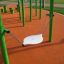 Hammock single swing in a playground