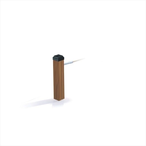 Wooden Buffer (single unit) with a cable attachment.