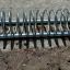 Outdoor spiral Bike Parking II rack.