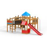 Challenger castle with slide