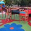 Searobber Castle castle with slide in colorful playground.