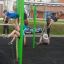 Children using New Age Fit MEDIUM outdoor fitness equipment.