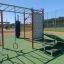 Outdoor New Age Fit fitness station for calisthenics and workout routines.
