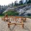 Outdoor playground equipment Poison Ground for children.