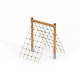 V-shape Net wooden playhouse