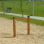 Wooden outdoor gym bar for Somersault Single.