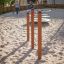 Somersault Double playground equipment in a sandy play area.