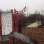 Outdoor exercise station featuring Information Board NAF with instructions and equipment.