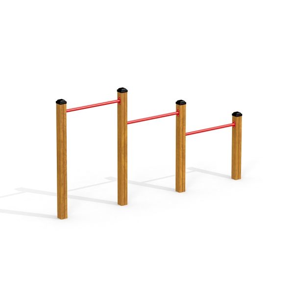 Outdoor fitness equipment Somersault Triple.