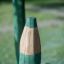 Wooden post from Nill's Playhouse outdoor playground equipment.